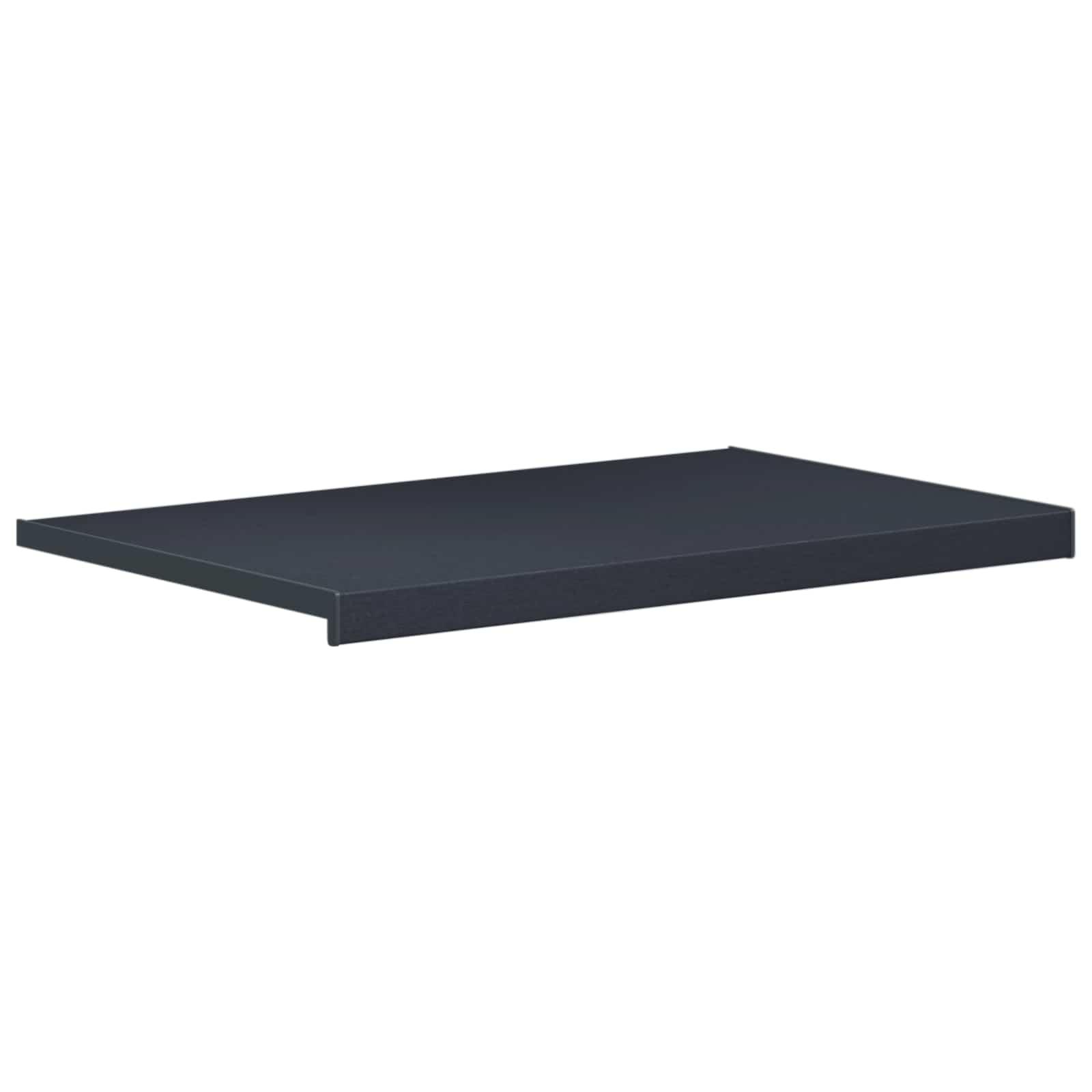 Soleira de janela antracite com veios de madeira PVC