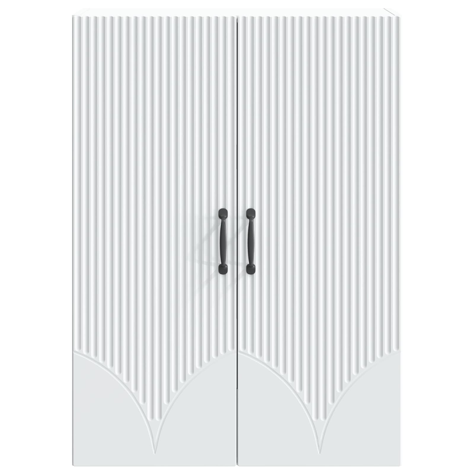 Armário de parede branco 66 x 34,5 x 90 cm derivados de madeira