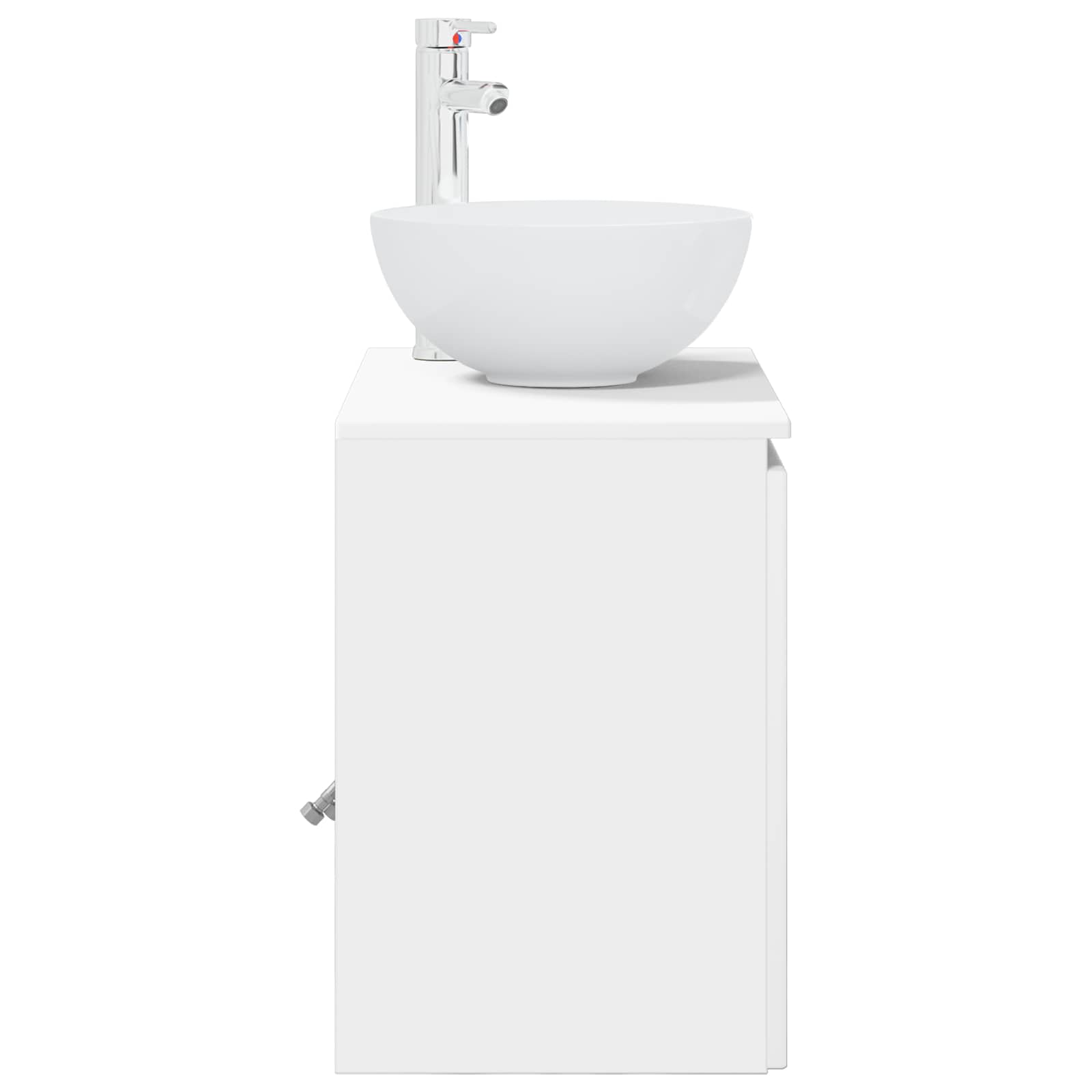 Vaidade com pia suspensa branco 49,5 x 41 x 64,5 cm