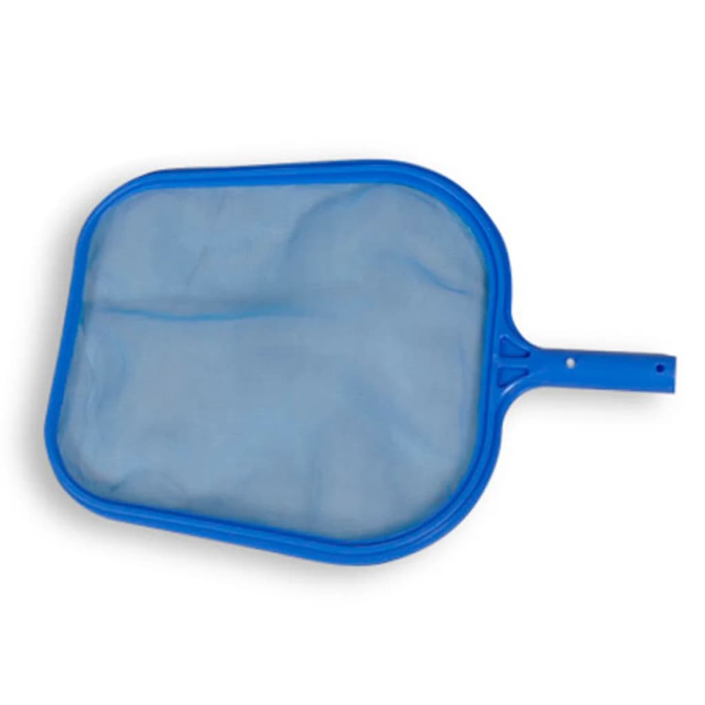Kit limpeza de piscina, 1 escova, 2 apanha folhas, uma esponja e uma vara telescópica