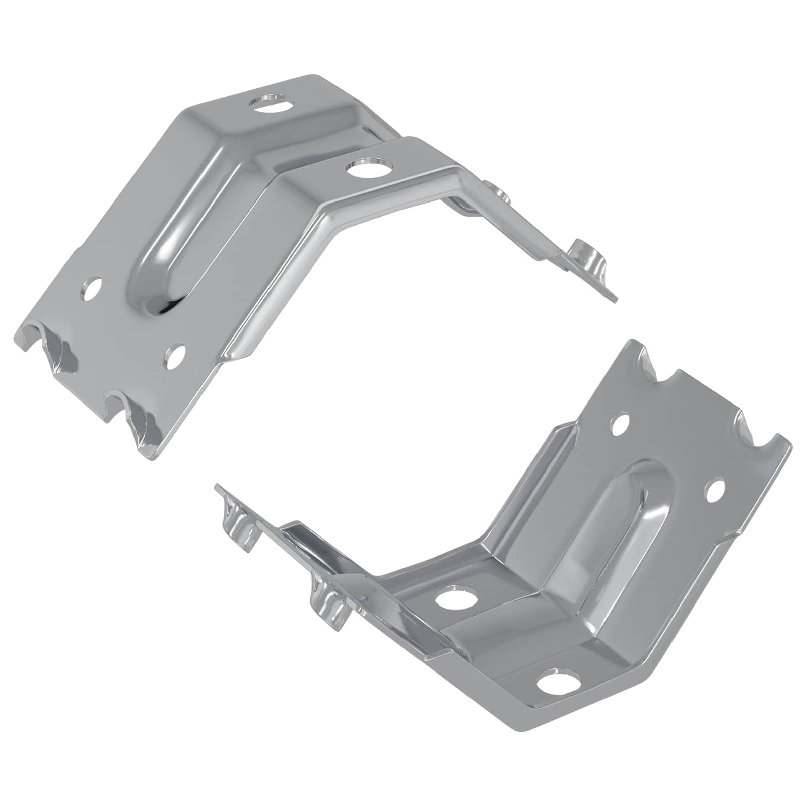 Suporte 2 revestido de zinco 106 x 55 x 1,5mm aço
