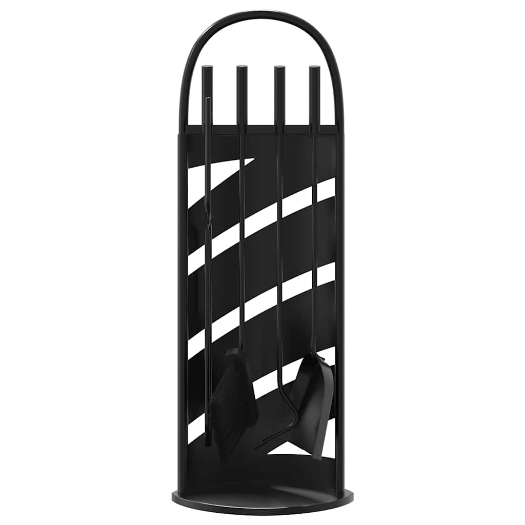 Conjunto de ferramentas para lareira de 5 peças 23x15x66 cm aço