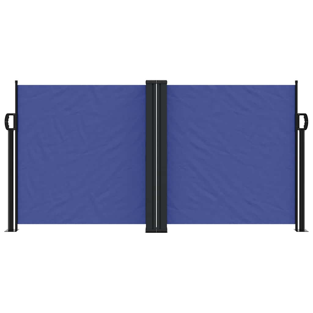 Toldo lateral retrátil 120x600 cm azul