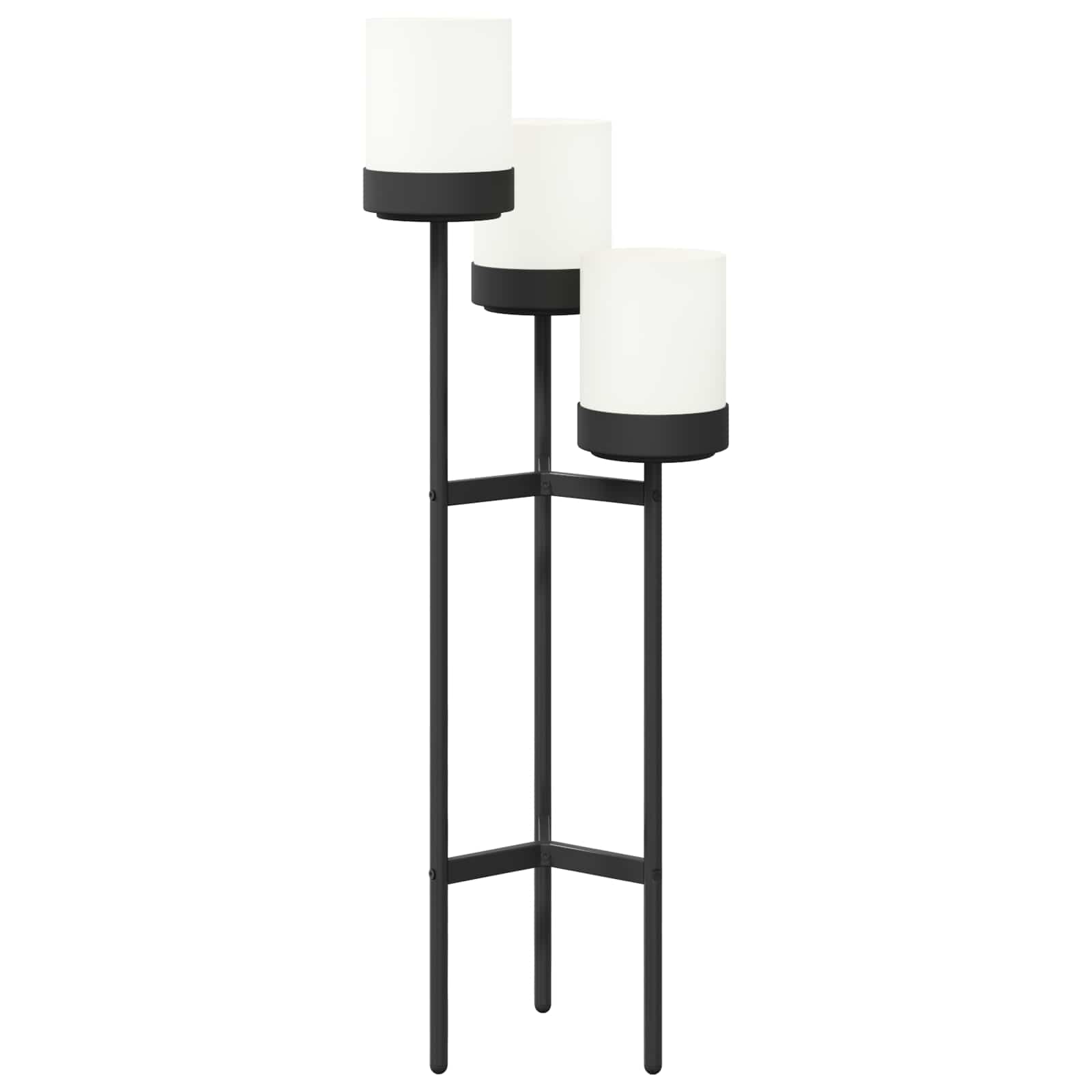 Suporte para flores branco 42 x 39,5 x 125 cm