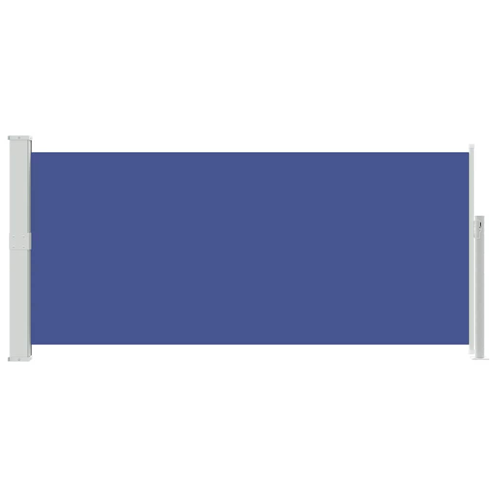 Toldo lateral retrátil 140x300 cm azul