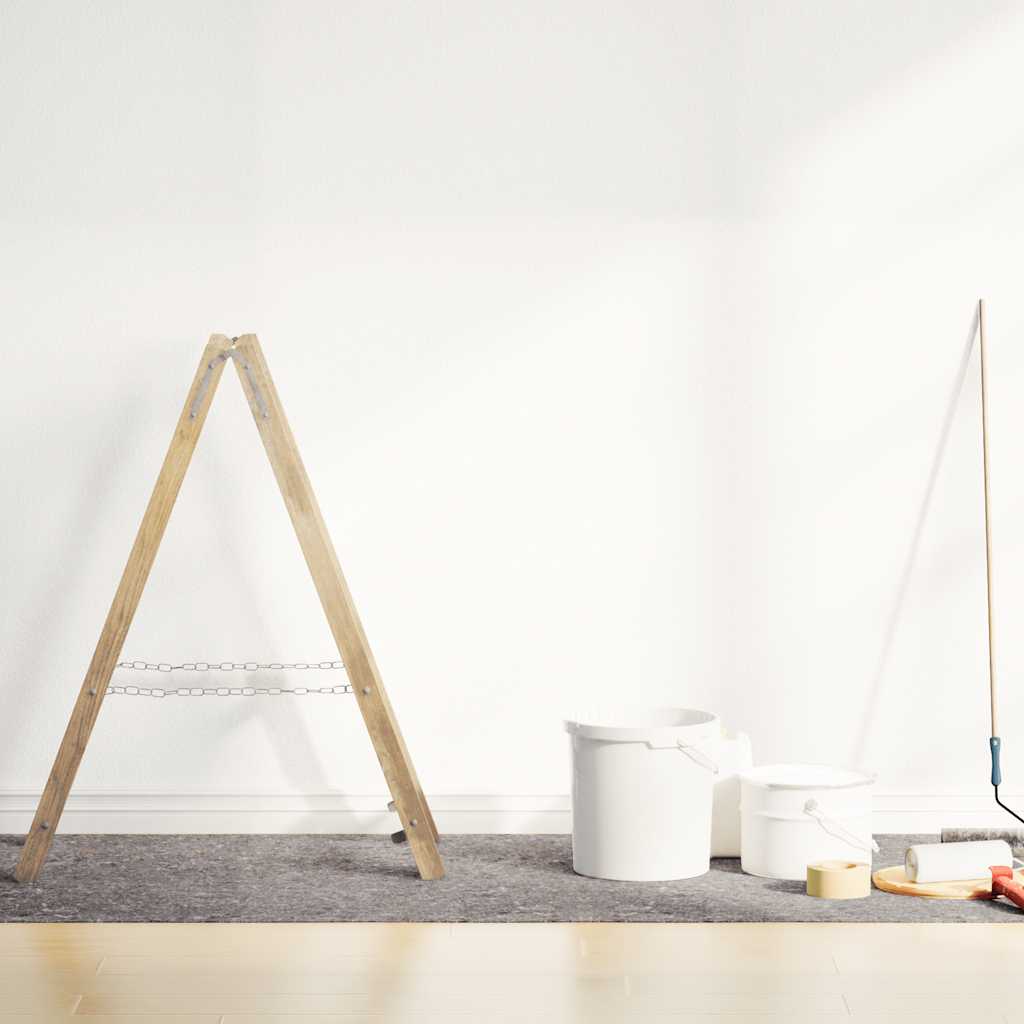 Tapete p/ pintor em velo antiderrapante 5 m 180 g/m² cinzento