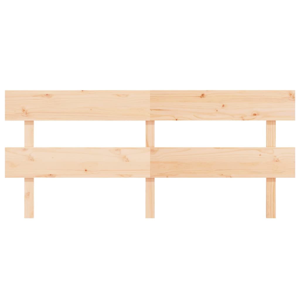 Cabeceira de cama 204x3x81 cm pinho maciço