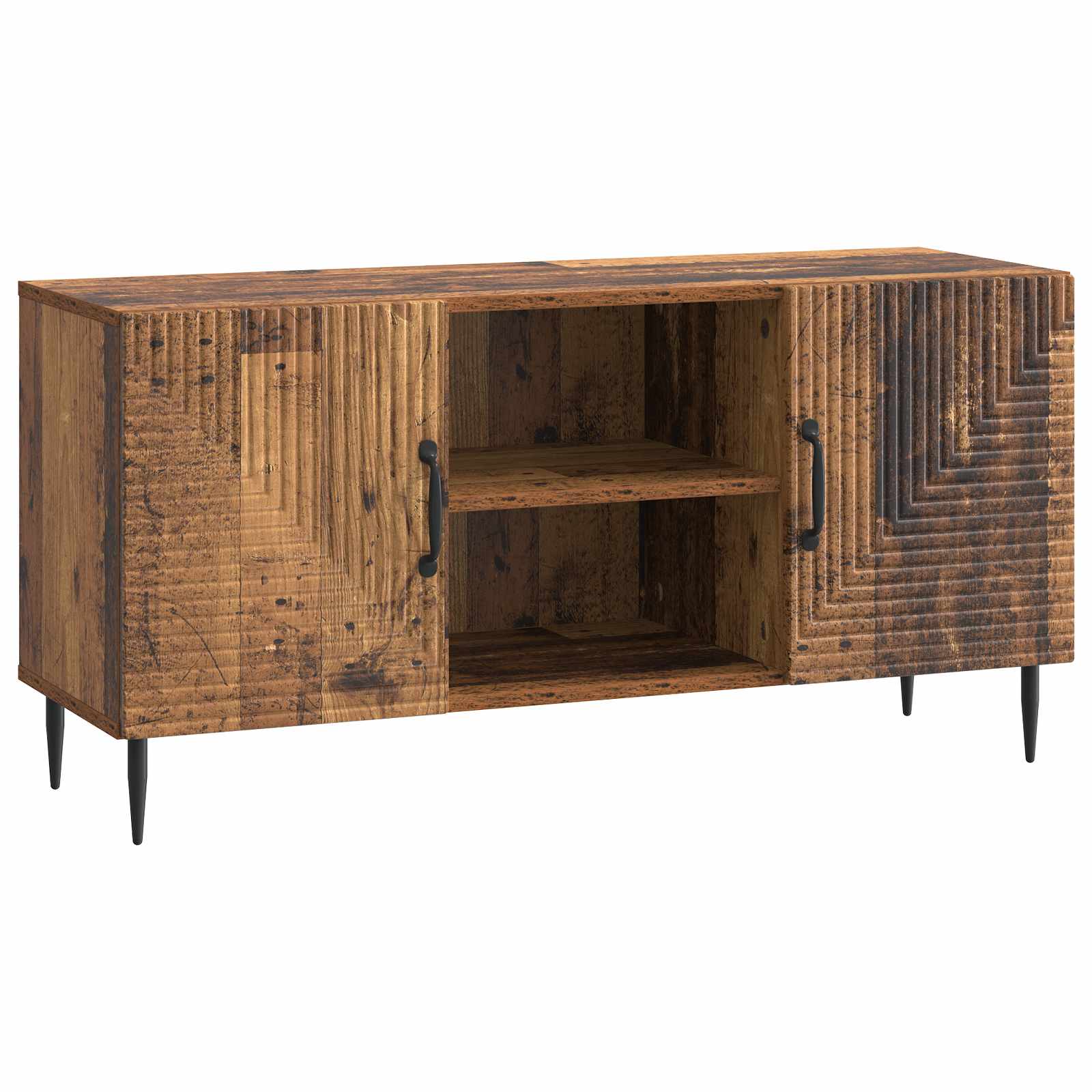Gabinete para TV madeira antiga 102 x 34,5 x 50 cm