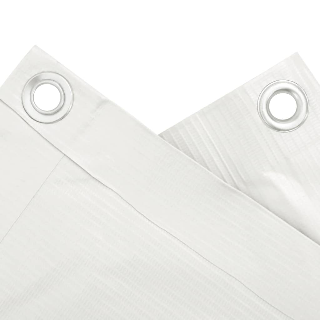 Tela de privacidade para varanda 700x120 cm PVC branco