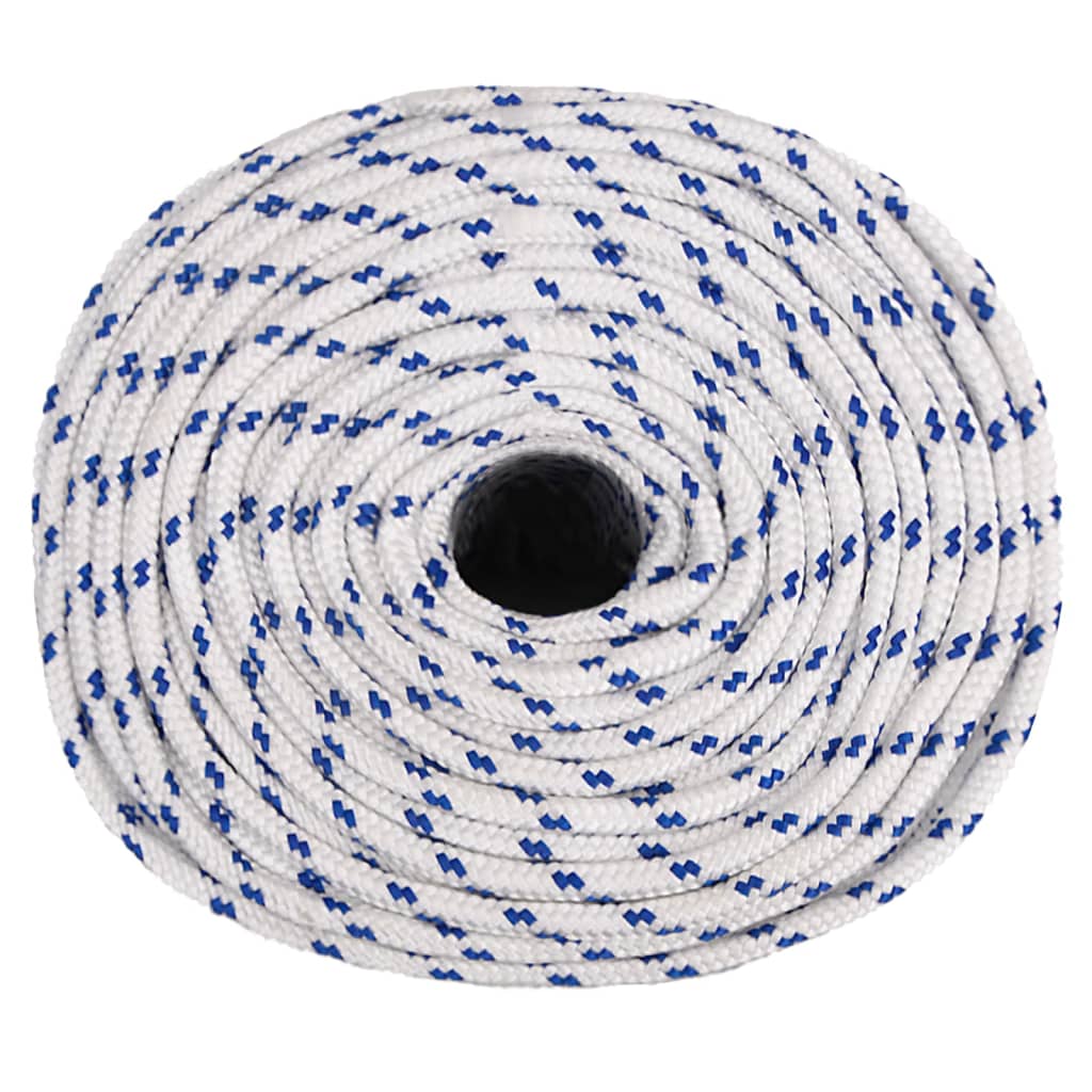 Corda de barco 8 mm 50 m polipropileno branco