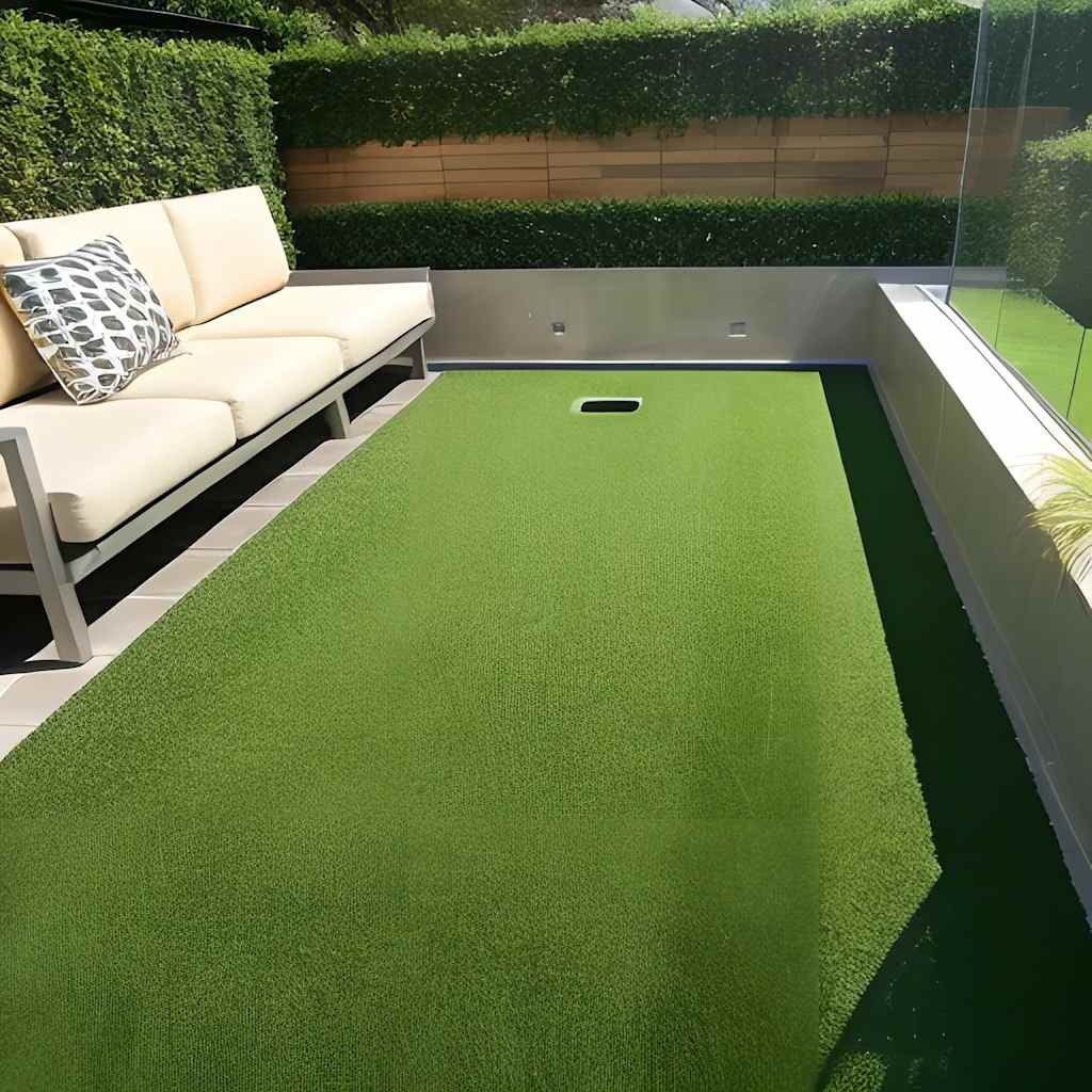 Relva artificial 7/9 mm 1x25 m verde