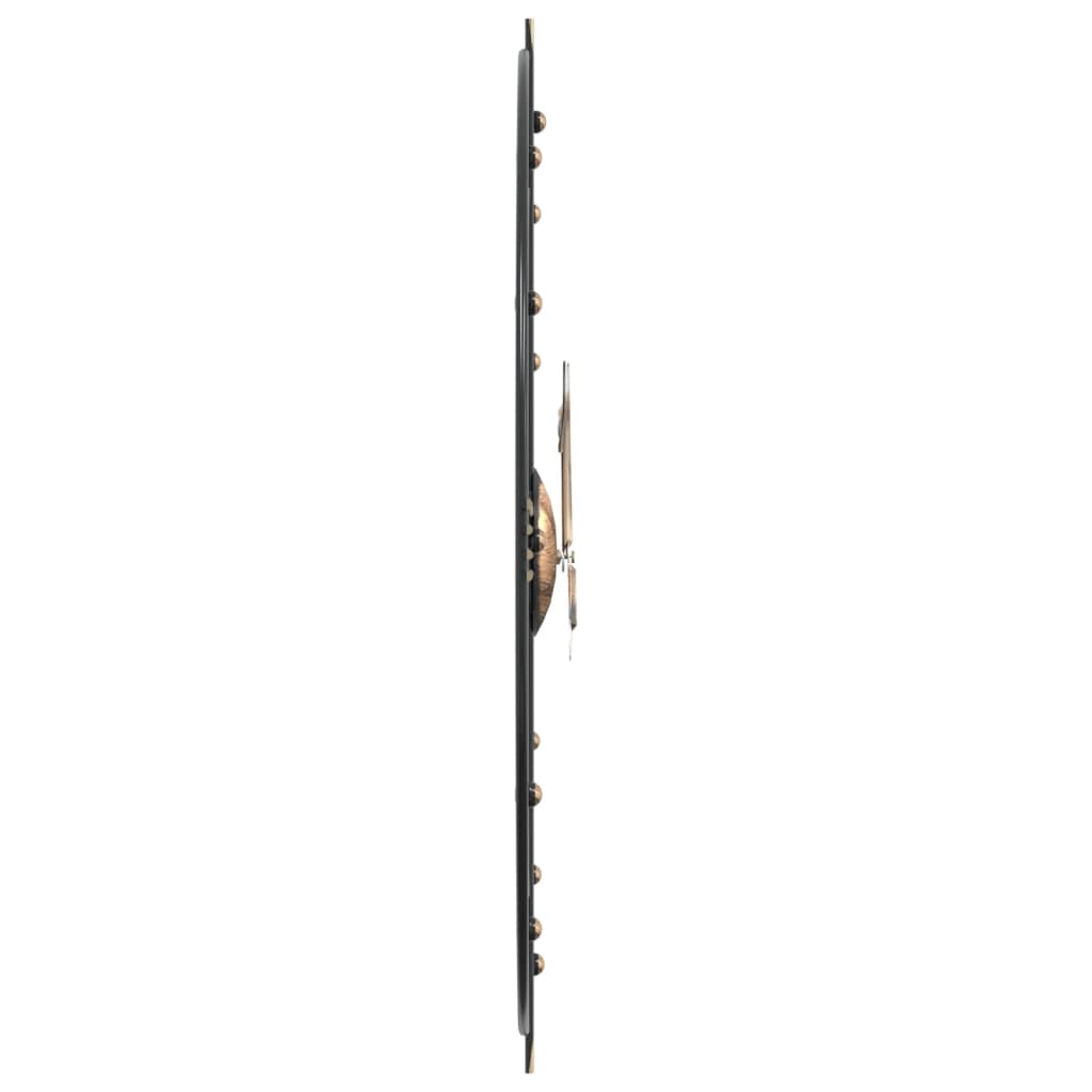 Relógio de parede ø60 cm ferro preto
