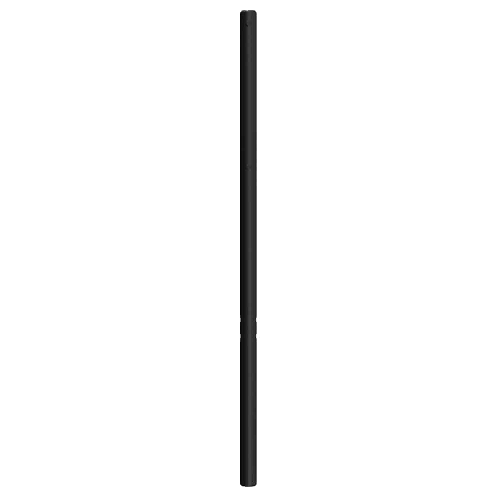 Cabeceira de substituição 160 cm metal preto