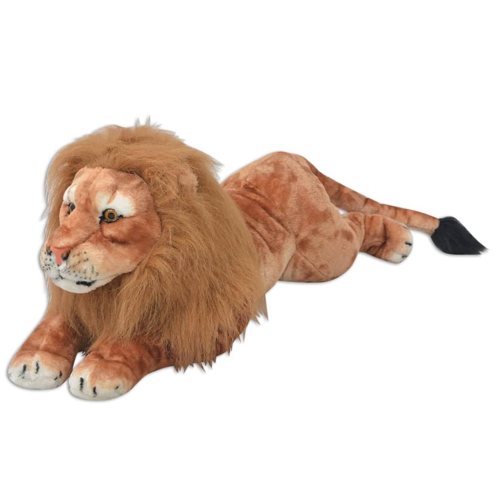Leão de peluche, castanho, xxl