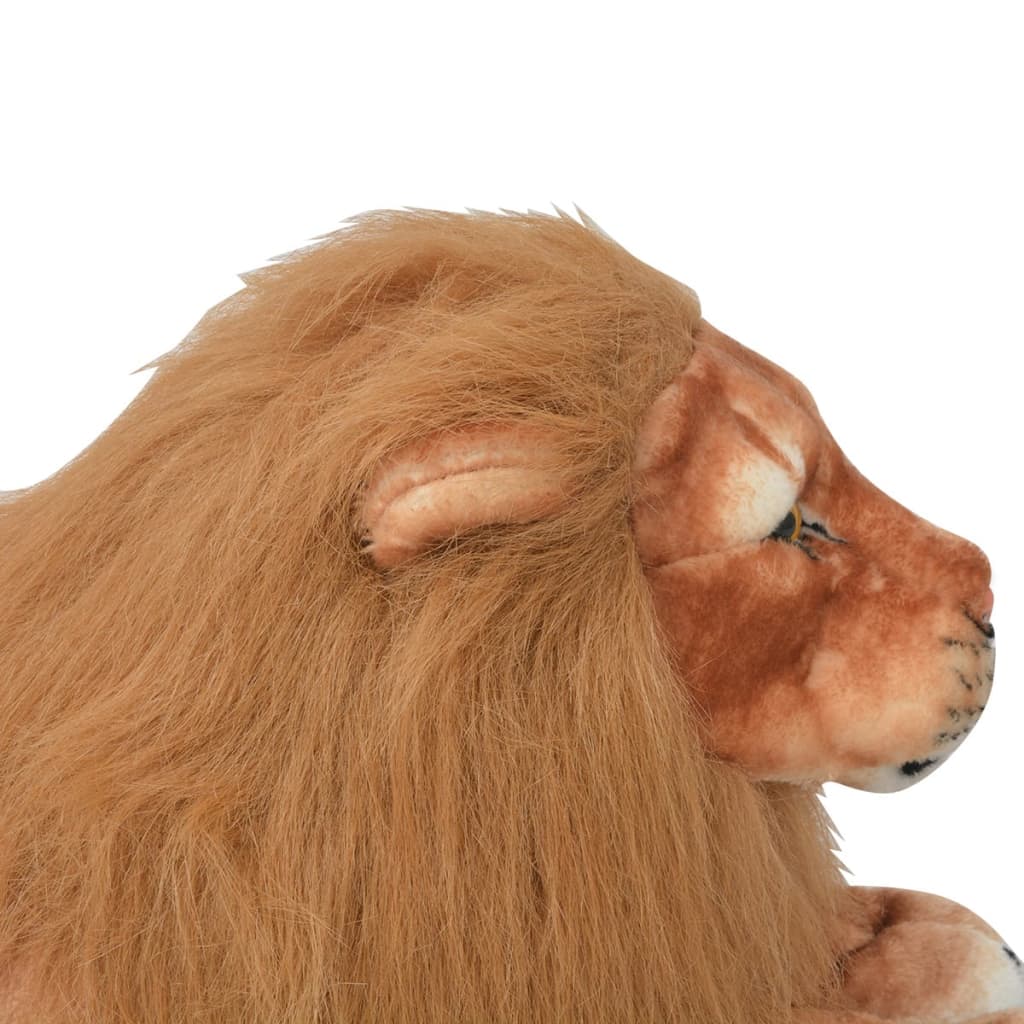 Leão de peluche, castanho, xxl