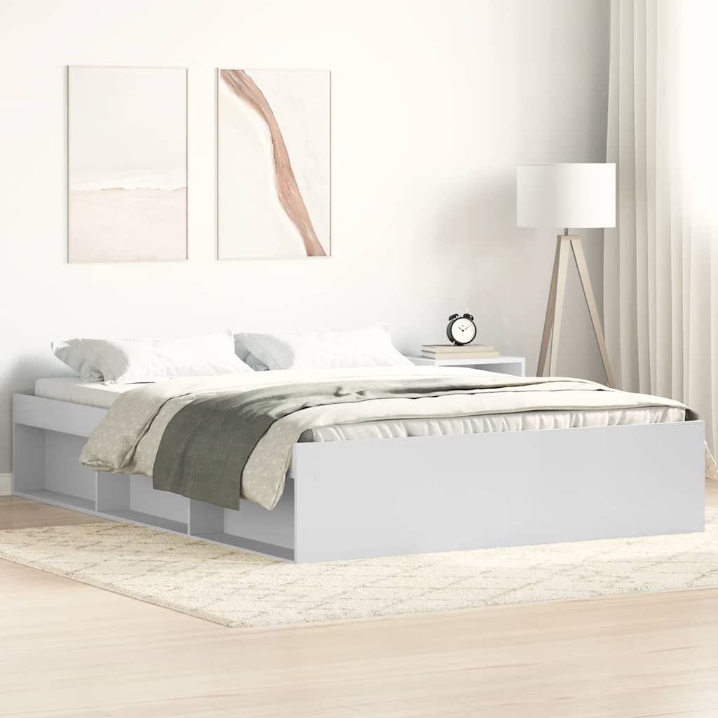 Estrutura de cama 140x200 cm branco