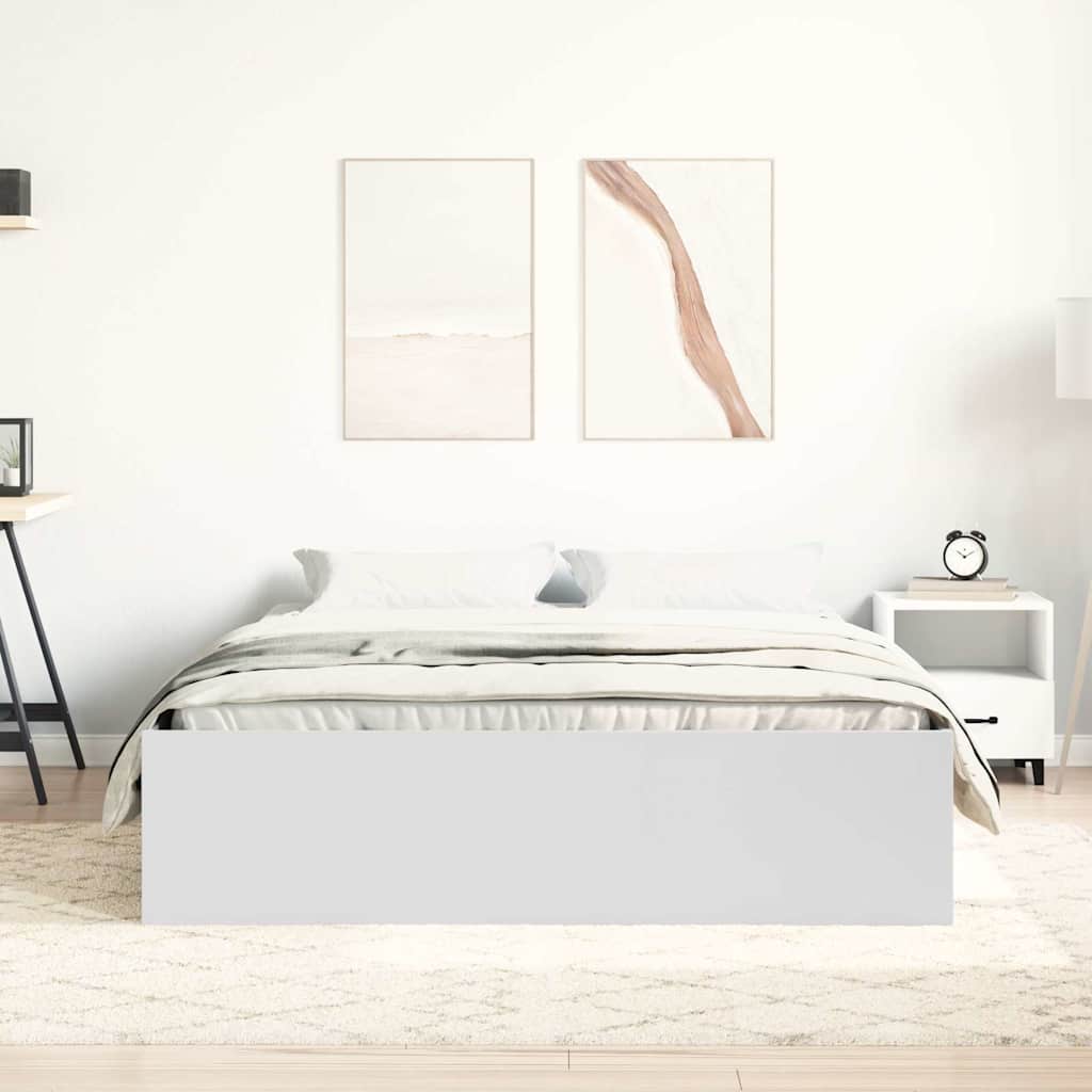 Estrutura de cama 140x200 cm branco