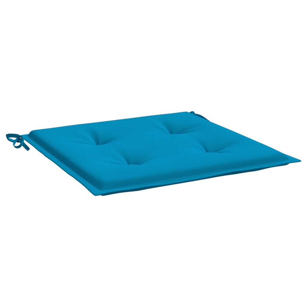 Almofadões p/ cadeiras de jardim 6 pcs tecido oxford azul
