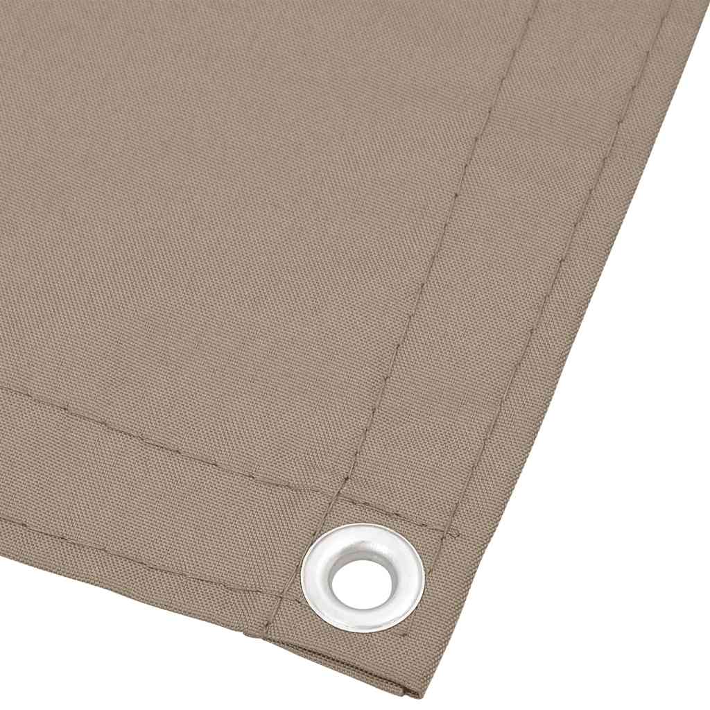 Tela varanda 75x800 cm 100% poliéster oxford cinza-acastanhado