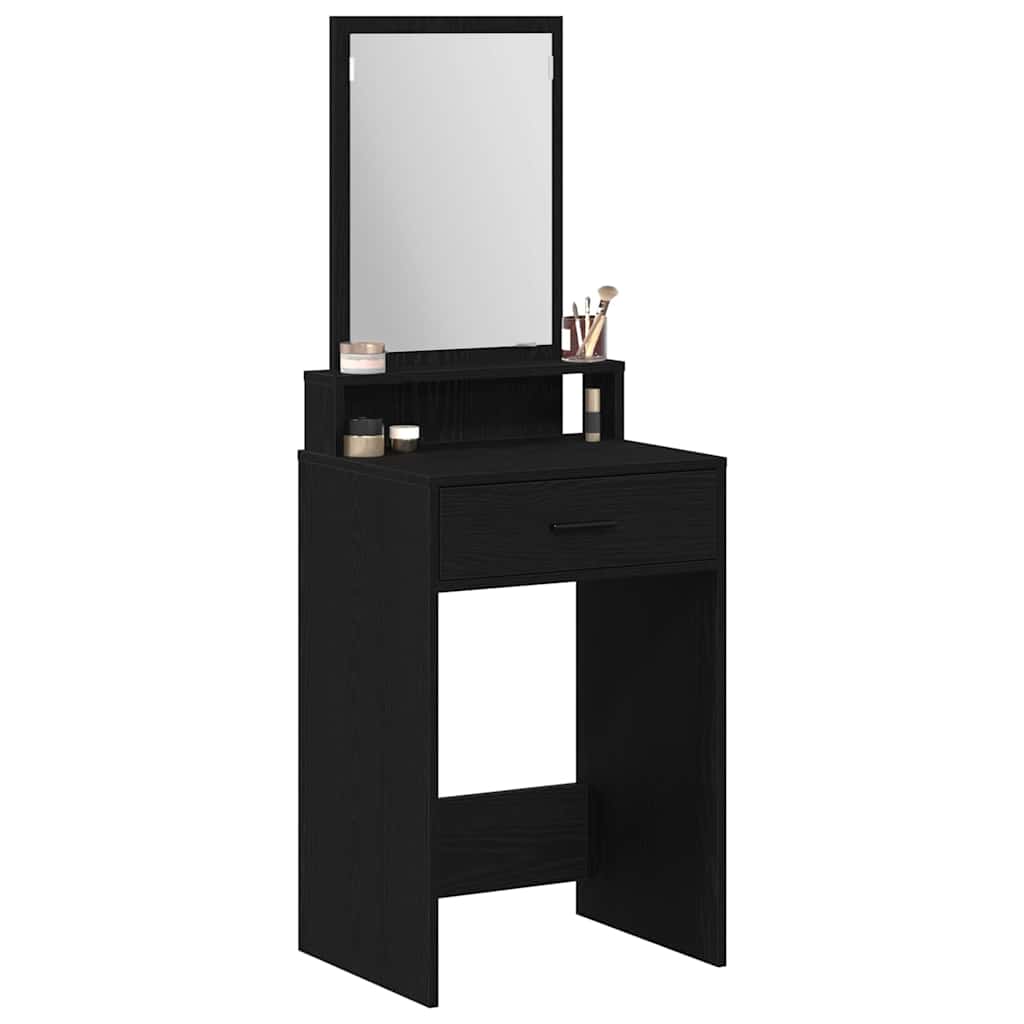 Mesa de vestir carvalho preto 50 x 41 x 140 cm