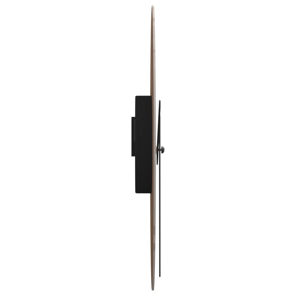 Relógio parede c/ marcações/ponteiros luminosos ø30 cm amarelo