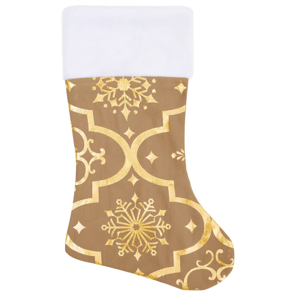 Saia de árvore de natal luxuosa 150 cm com meia tecido amarelo