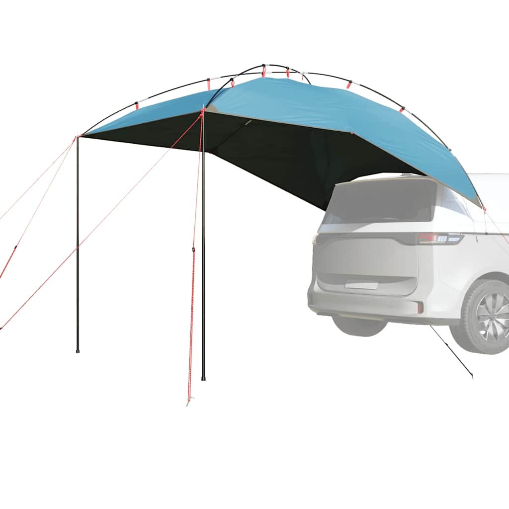 Tenda de carro impermeável azul