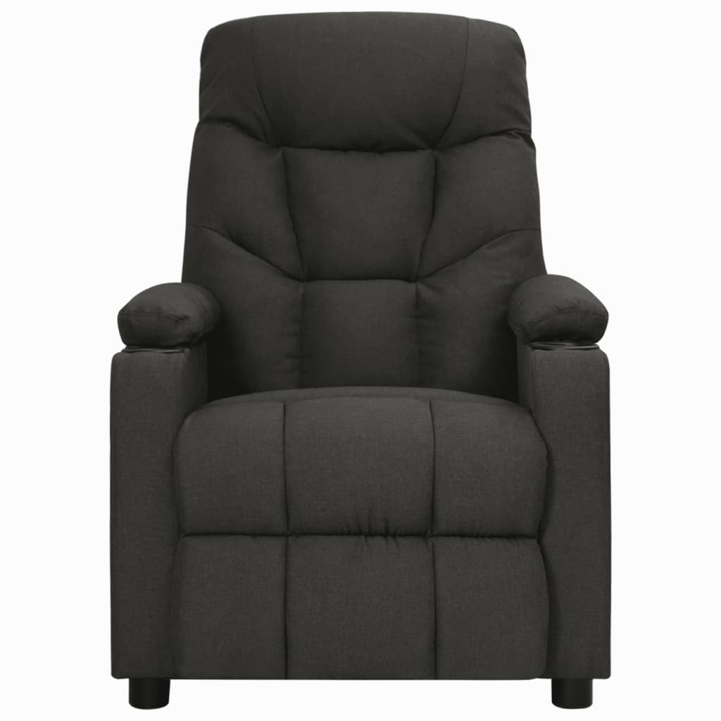 Poltrona reclinável tecido preto
