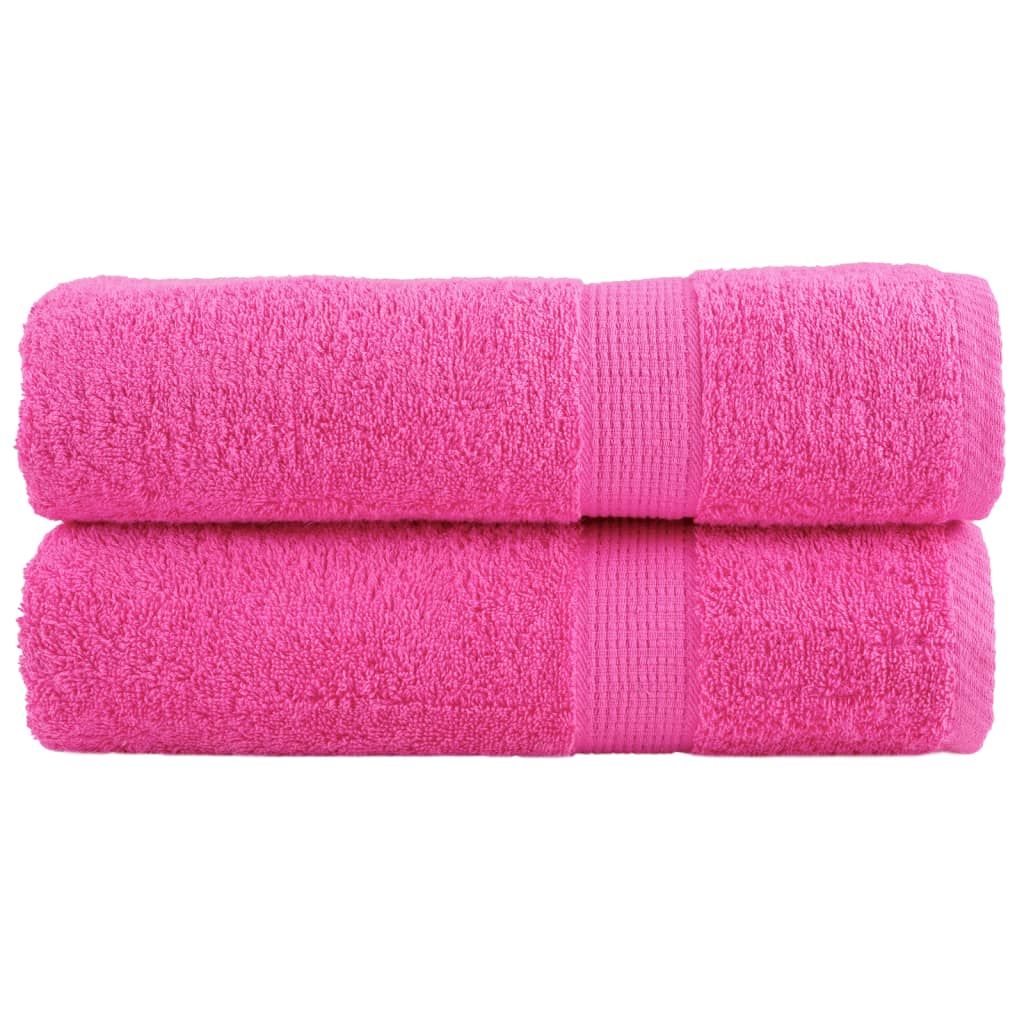 Toalhas de banho premium solund 2 pcs 100x150 cm 600 gsm