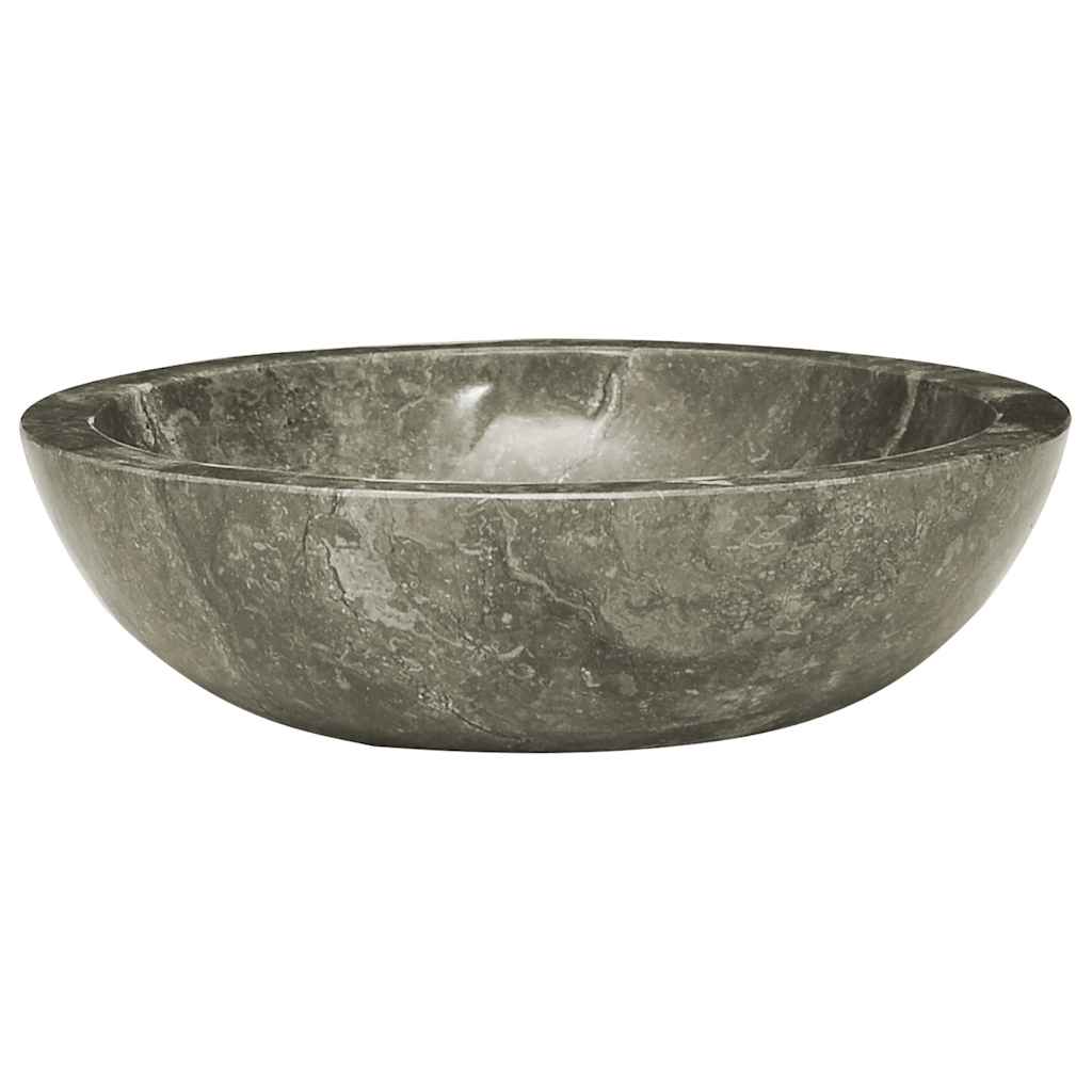 Lavatório ø40x12 cm mármore cinzento