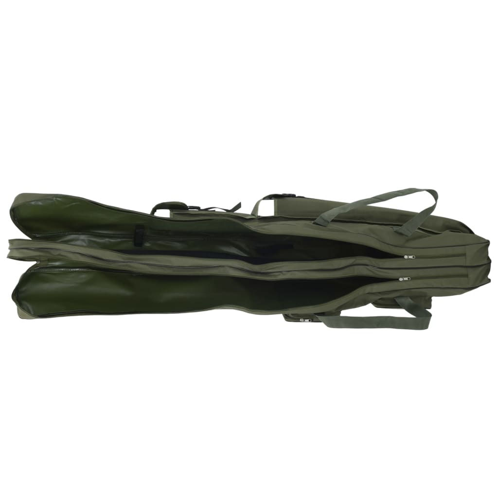 Saco para cana de pesca 160 cm tecido oxford verde-escuro