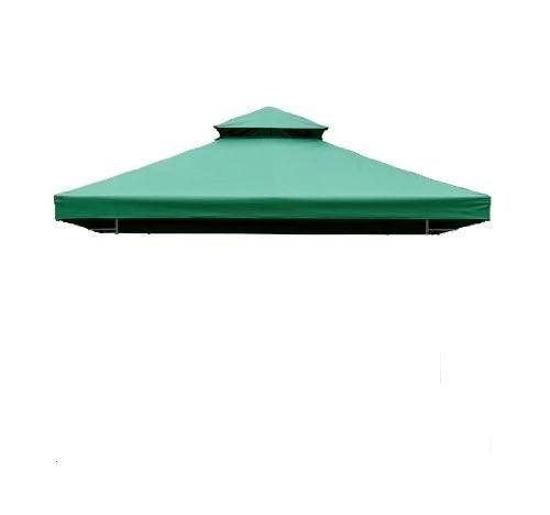 Toldo de substituição 3x3m para pérgolas toldo de substituição de pérgolas de jardim verde