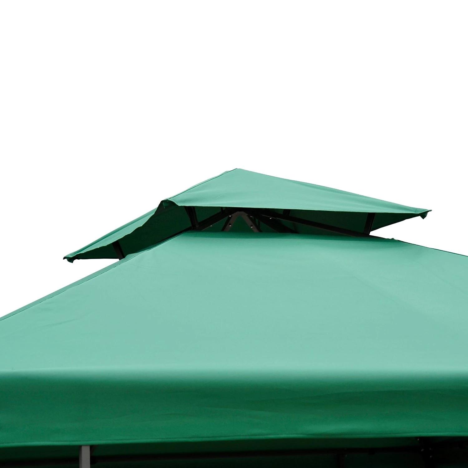 Toldo de substituição 3x3m para pérgolas toldo de substituição de pérgolas de jardim verde