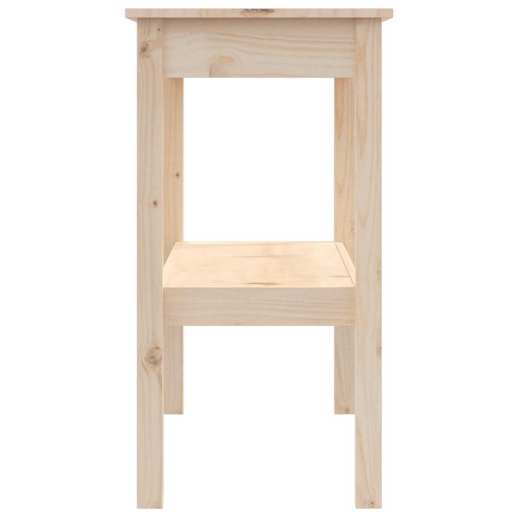 Mesa consola 110x40x75 cm madeira de pinho maciça