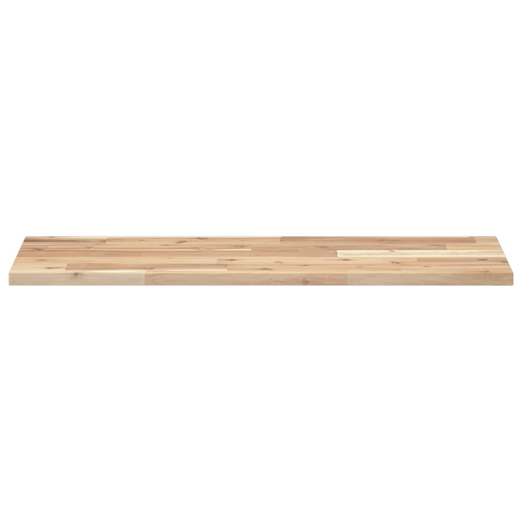 Prateleira flutuante 100x30x2 cm acácia maciça não tratada