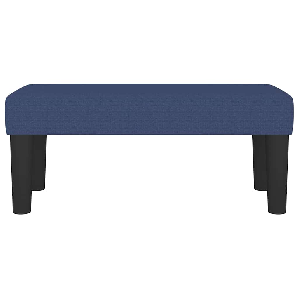 Banco 70x30x30 cm tecido azul