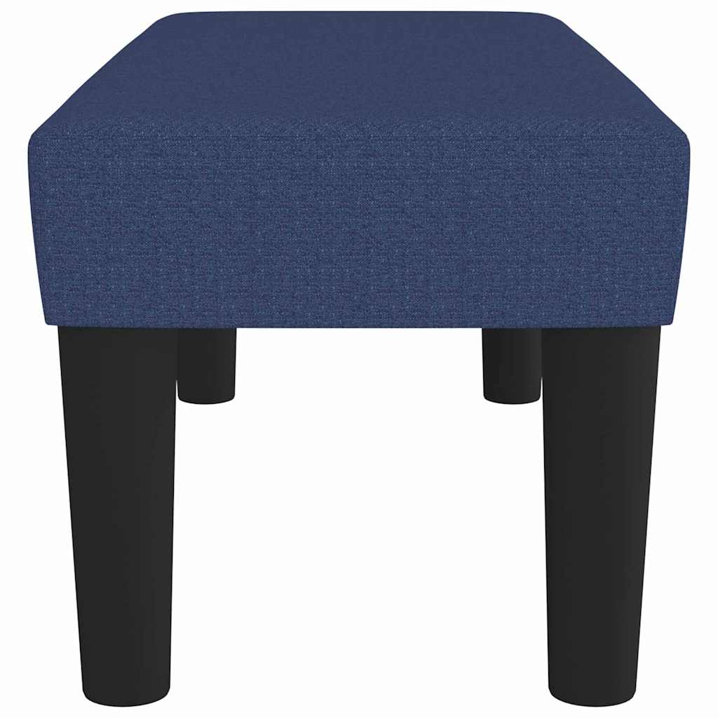 Banco 70x30x30 cm tecido azul