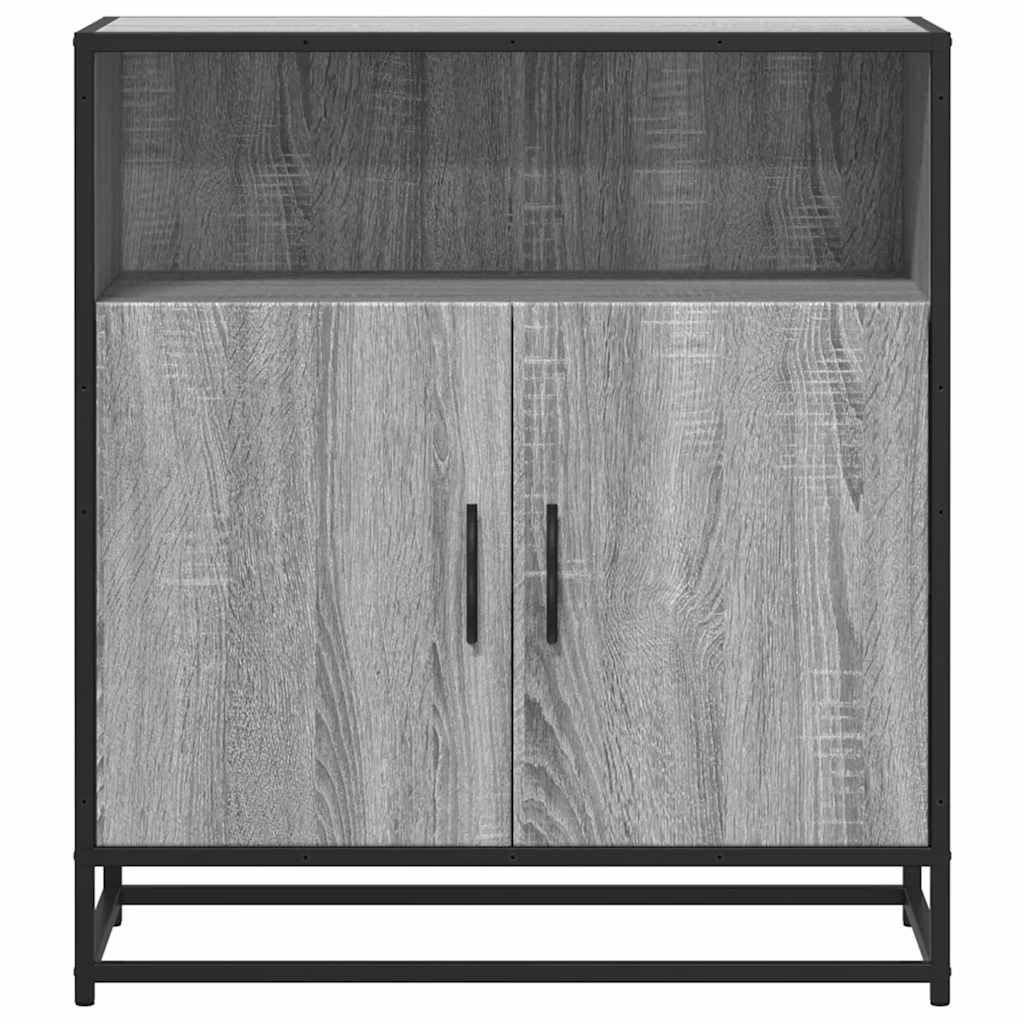 Aparador 68x35x76 cm deriv. de madeira cinzento sonoma