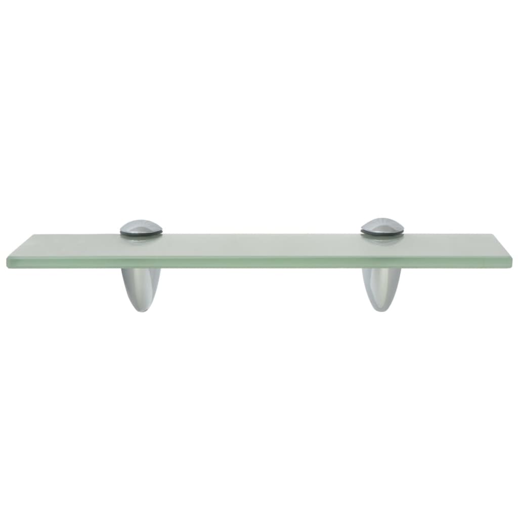 Prateleiras flutuantes 2 pcs vidro 30x10 cm 8 mm