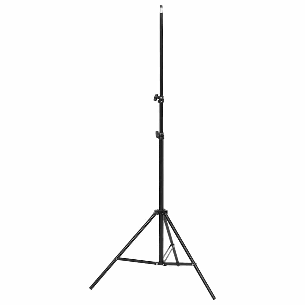 Conjunto de iluminação para estúdio com tripé e softbox