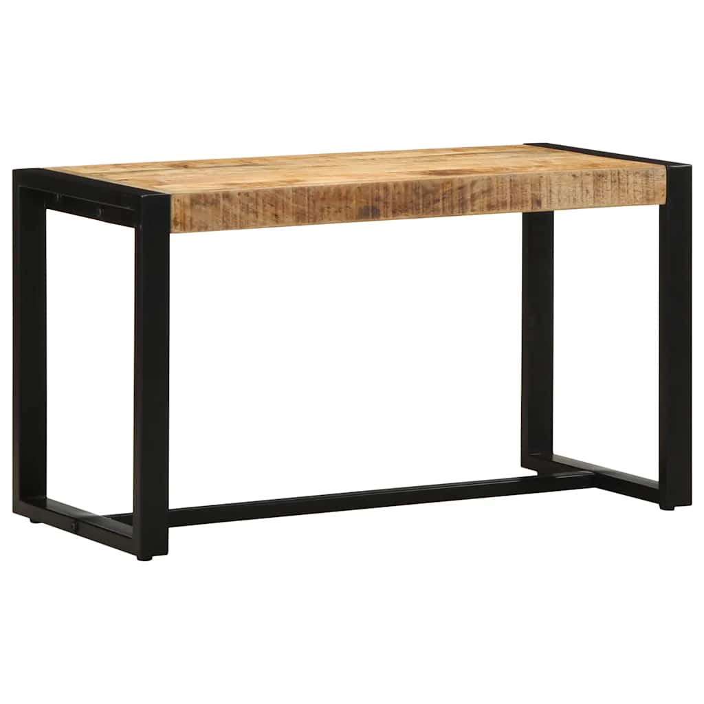 Banco 80x35x45 cm madeira de mangueira áspera maciça