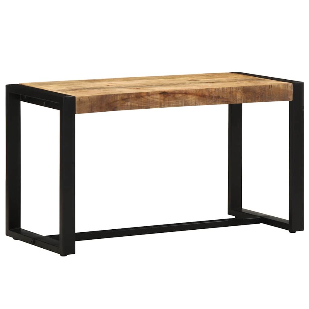 Banco 80x35x45 cm madeira de mangueira áspera maciça