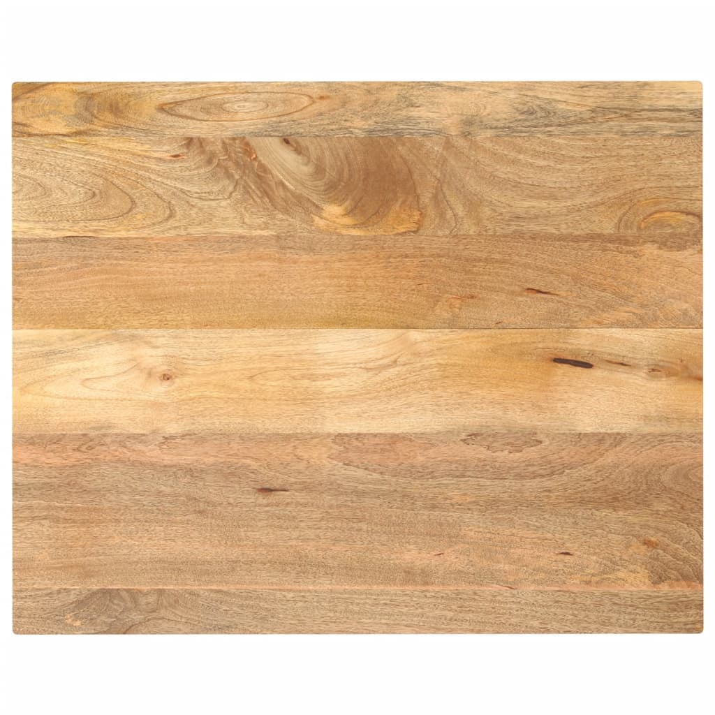 Tampo de mesa retangular 90x80x3,8 cm mangueira maciça