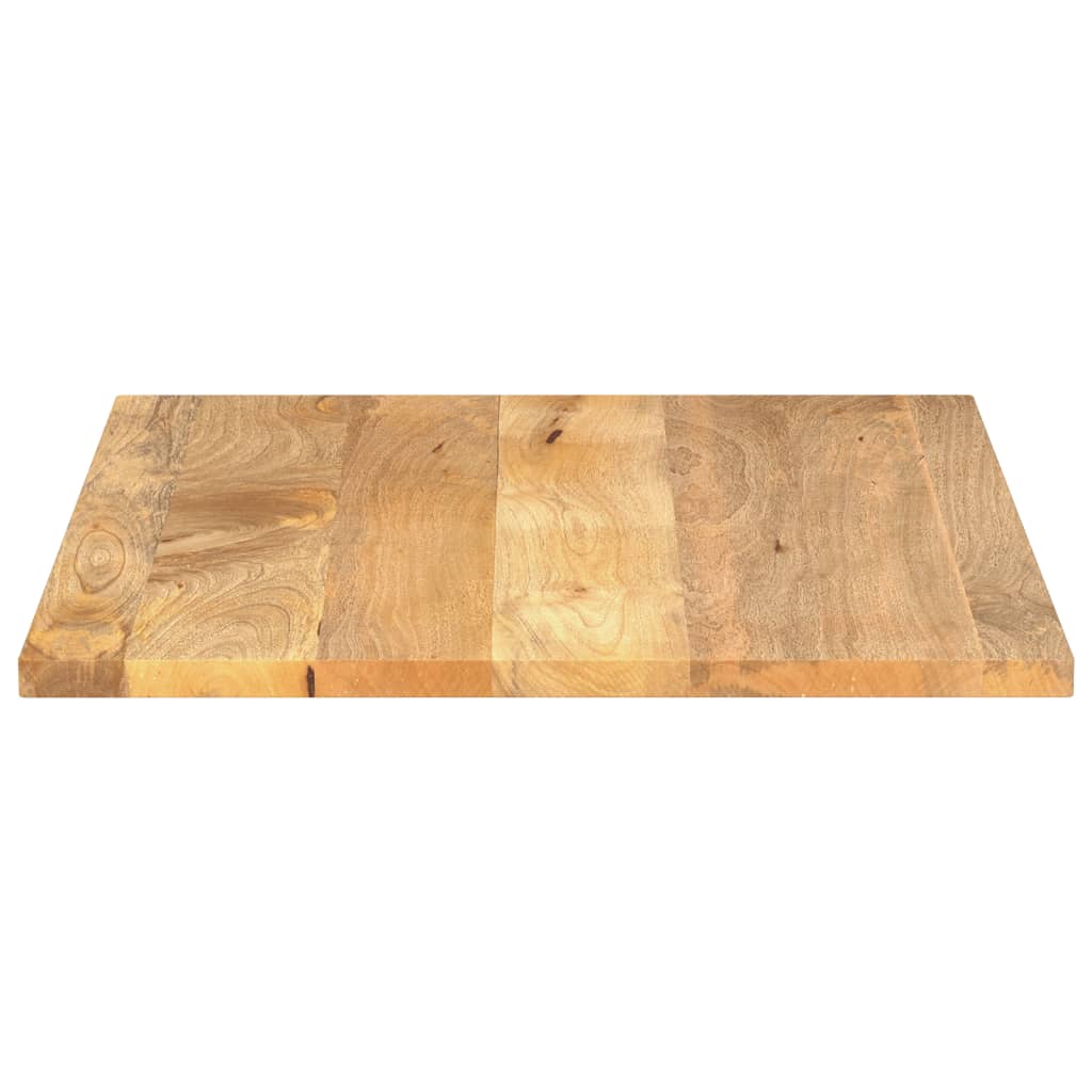 Tampo de mesa retangular 90x80x3,8 cm mangueira maciça