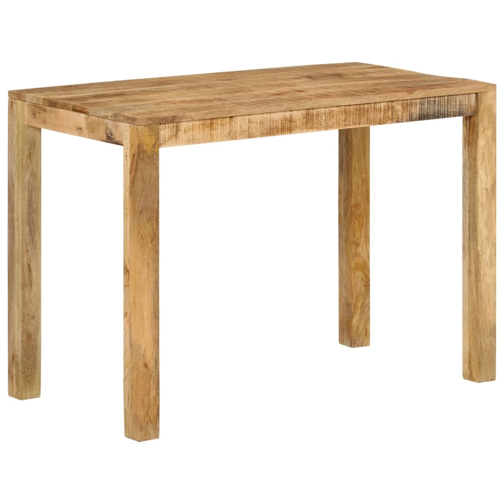 Mesa de jantar 110x55x76 cm madeira de mangueira maciça