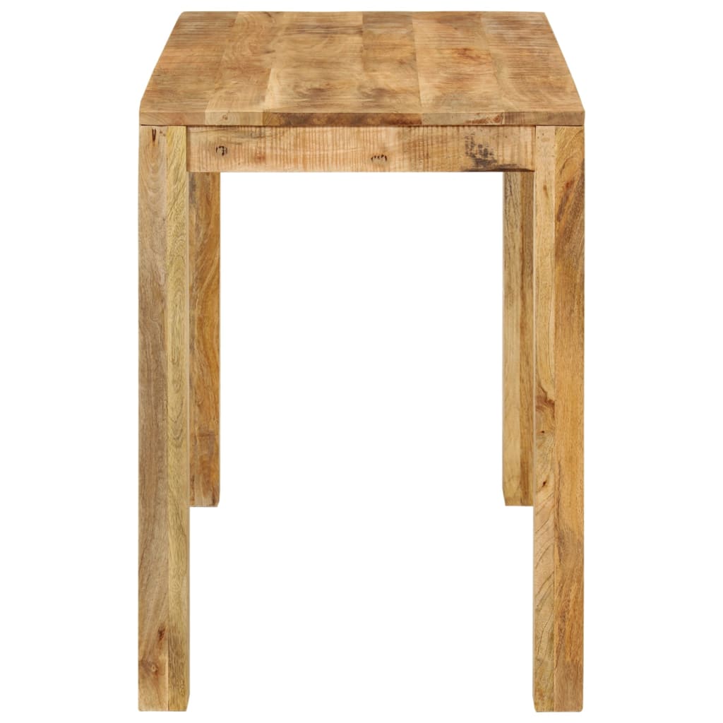 Mesa de jantar 110x55x76 cm madeira de mangueira maciça