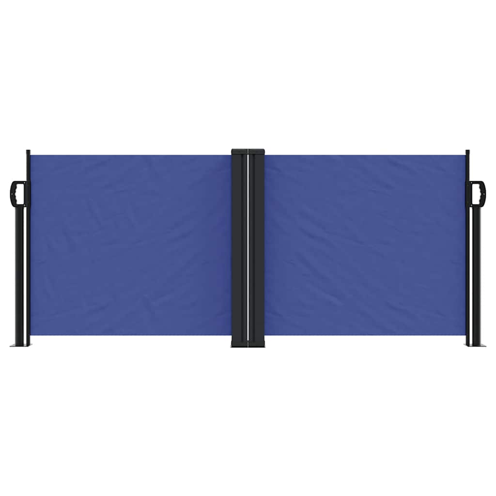 Toldo lateral retrátil 100x600 cm azul