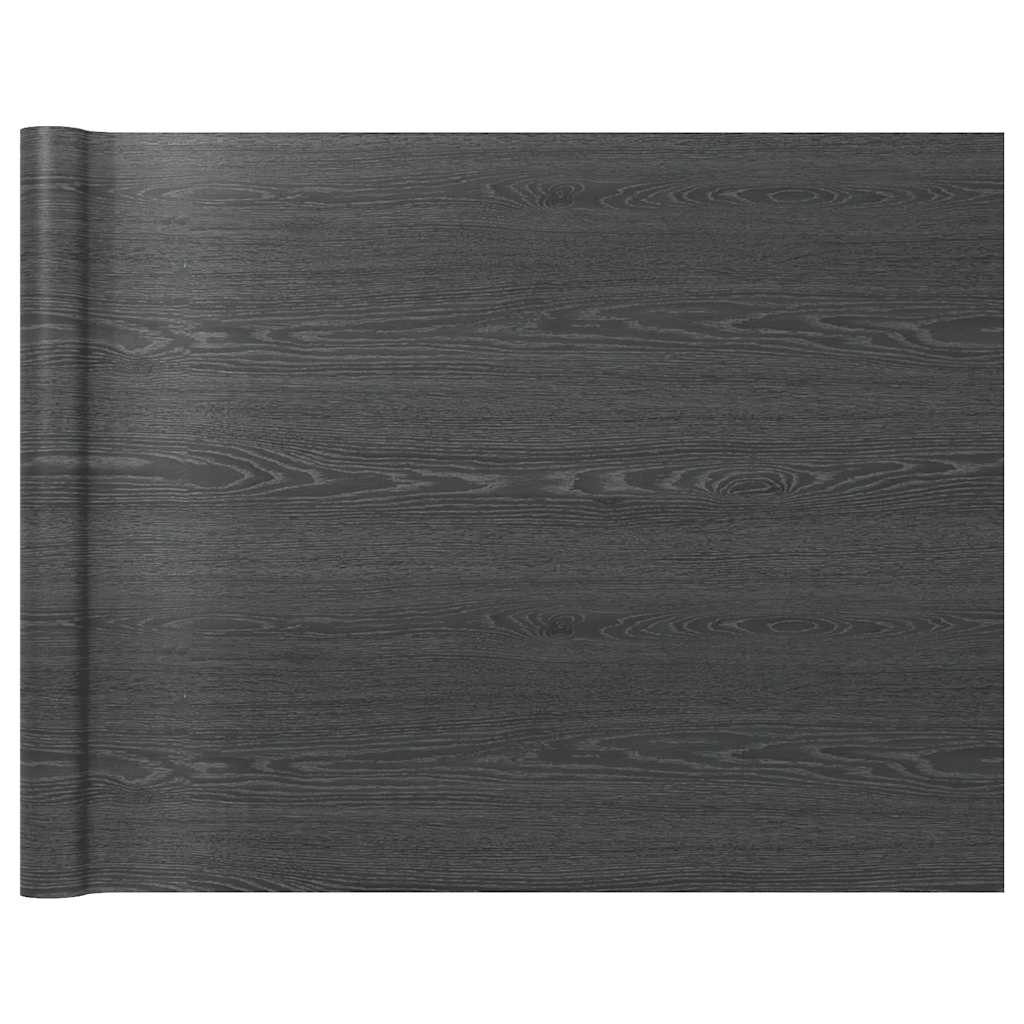 Autocolante para móveis 500x90 cm PVC madeira escura