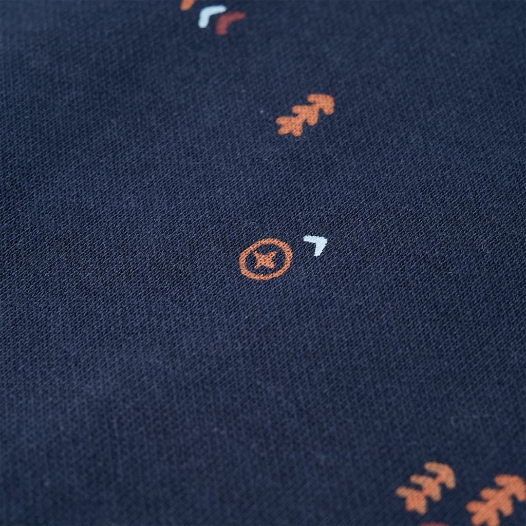 Sweatshirt para criança azul-marinho mesclado 116