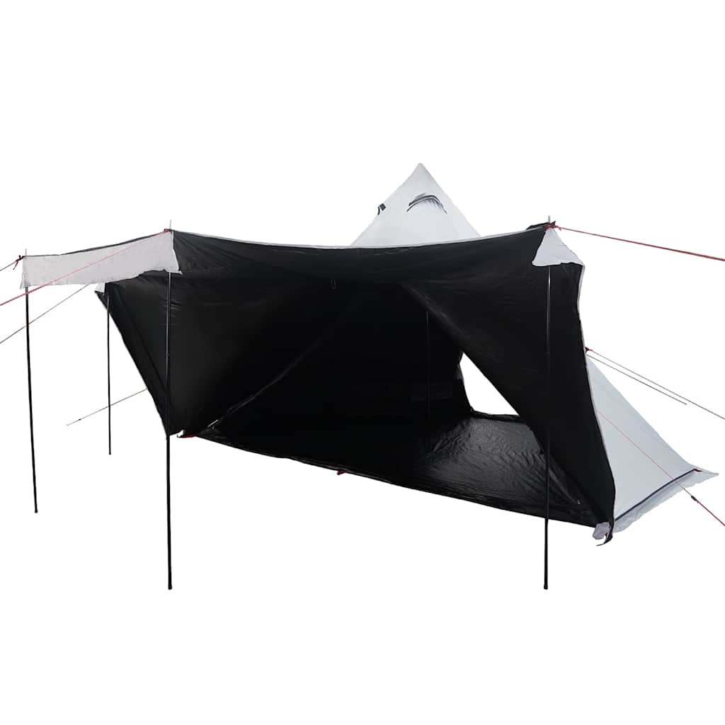 Tenda familiar tipi para 8 pessoas opaca impermeável branco